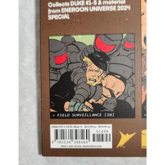 Duke Volume 1 Knowing Is Half The Battle G.I. Joe Illustrated Book 2024 VG - Picture 8 of 10